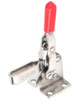 Rock Solid Toggle Clamp Featuring Tough As Nails 133 Pound Holding Capacity And Ergonomic Handle Built For Heavy Duty Industrial Machining Welding Jig Making.