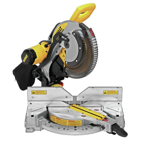 Workhorse 15 Amp Double Bevel 12 Inch Electric Compound Miter Saw With 14 Positive Stops Miter Detent Plate And Detent Override Renewed