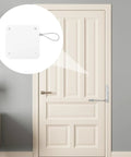 Automatic Rope Spring Door Closer For Home And Bedroom Nail Free Punch Free Install Quiet ABS And Steel Wire Construction