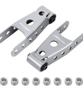 2 To 3 Inch Adjustable Lowering Shackle Kit For Silverado 1500 And Sierra 1500 Trucks Rear Drop Shackles Fits 2007-2018