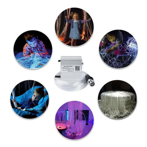 Super Cool Fiber Optic Sensory Lights For Autism Sensory Rooms And Kids With Rgbw Twinkle Music Response Bluetooth App Control