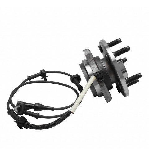 Front Wheel Bearing Hub Assembly With ABS For 4x4 Ford Ranger 2003 Through 2009 And Explorer Lineup 1995 Through 2001 close-up view