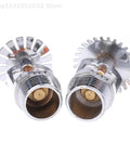 Heavy Duty Hidden Pendent Fire Sprinkler Head With Automatic Fifty Seven Degree Activation For Plug And Play Ceiling Setup And No Fuss Fire Suppression Coverage In Commercial Spaces, showcasing chrome metal construction.
