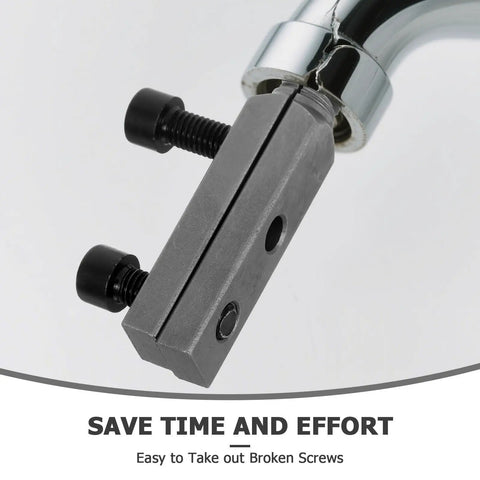 Ultimate Broken Bolt Remover Kit For Home Fix It Heroes. Tough alloy screw extractor set for stuck pipe bolts.