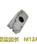 Premium Heavy Duty Machining Center Fixture Featuring Precision Multi Station Wedge Expansion Design Built For Extended M12a Components, steel M12A wedge with mounting hole.