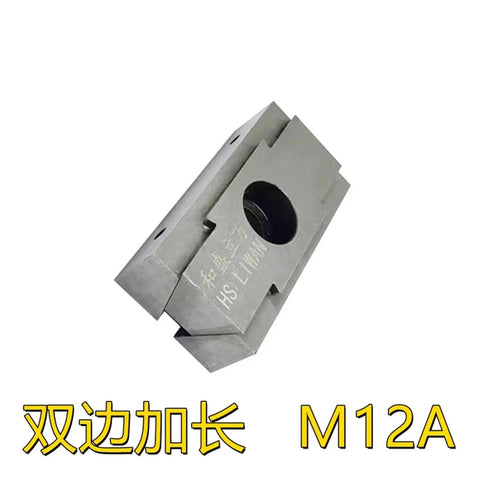 Premium Heavy Duty Machining Center Fixture Featuring Precision Multi Station Wedge Expansion Design Built For Extended M12a Components, steel M12A wedge with mounting hole.