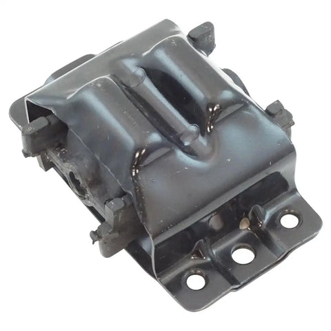Shop Grade Garage Ready Front Engine Mount Left Hand Driver Side Rear Wheel Drive Chevy Gmc Express 96 Through 02 Savana Van Truck Oem Direct Fit Bolt On mounted at an angle.