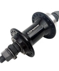 Front Bicycle Hub Aluminum Alloy 36 Hole 100mm Width Three Eighths Thread For 14G Spokes Rotary Disc Brake Rotor Compatible Disc Brake Black