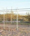 40 Foot Baseball Softball Batting Cage Kit With Straight Leg Frame Fittings 1 Inch Pipe Not Included Easy To Assemble