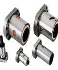 Premium Rolled Ball Screw With Integral Nut C7 Accuracy Grade Smooth As Butter Linear Motion System For Cnc Mills And Routers, steel components.