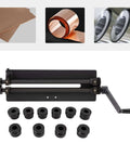 Heavy Duty Pro Grade 18 Inch Sheet Metal Bead Roller Kit with cast iron flaring tool and six dies for rotary forming metal sheets