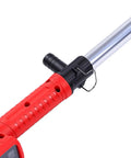 Heavy Duty Cordless Stick Water Transfer Pump Dumps 720 GPH Water Fast With 16 Ft Lift handle and nozzle detail for easy water transfer.
