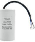High Performance 120uF Run Capacitor For Single-Phase Motors And Air Conditioner Compressors, 250VAC 50/60Hz, Ideal For Start Boost In Home AC Units, Kickstart Starts And Boosts Startup Power For Home AC Units, Built To Last.