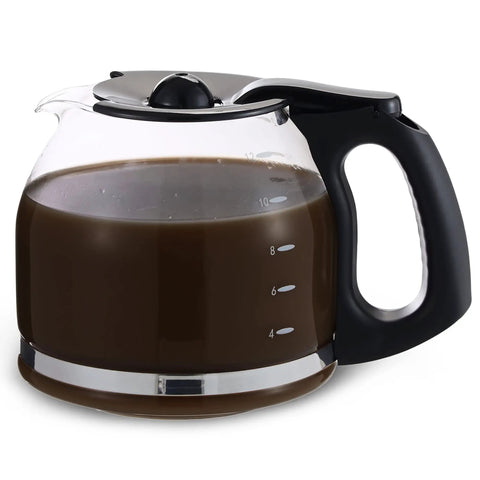 12 Cup Glass Replacement Carafe For Mr Coffee 12 Cup Coffee Makers SK12 SK13 EHX23 JWX31 SJX23 SJX39 Replaces PLD12 RB