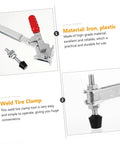 Two Pack Welding Toggle Clamps Set For Woodworking And Welding Jigs Quick Fixed Iron Clamps With Ergonomic Handles