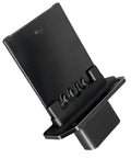 Side view of Ford HVAC Blower Motor Resistor For F150 F250 F350 F450 F550 Super Duty And More, rectangular black design