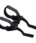 Ride Ready Golf Cart Speaker Holder Strap And Bike Rail Mount, adjustable non-slip waterproof PU straps, clip-on view.