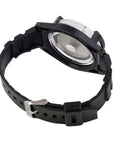 Back view of Lightweight Tactical Wrist Compass For Outdoor Survival And Hiking Gear Must Have Camping Tool in black band