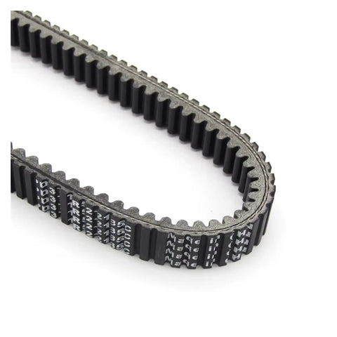 Heavy Duty V Drive Motorbike Belt For Bennche Cowboy Spire 1000 1000X 800 Models close-up showing ribbed design and heat-resistant material.