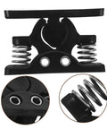 Heavy Duty Plastic Door Catch Latch With Spring Loaded Mechanism For Bedroom Camper And Cabinet Use Easy Install And Stable Positioning, top view with springs.