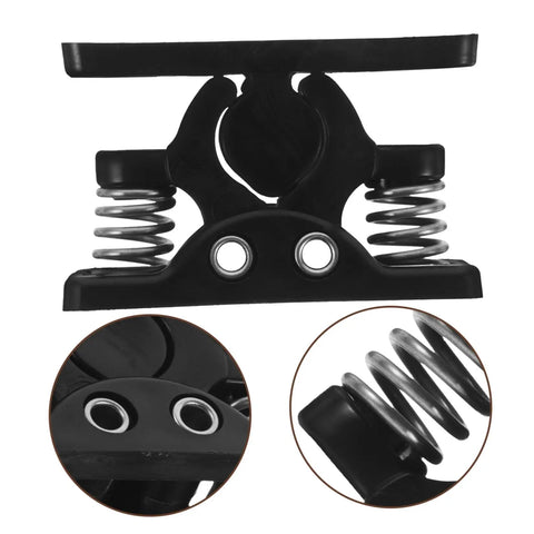 Heavy Duty Plastic Door Catch Latch With Spring Loaded Mechanism For Bedroom Camper And Cabinet Use Easy Install And Stable Positioning, top view with springs.