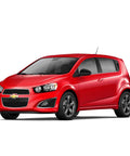 Side view of red Chevrolet with Direct Replacement 7 Inch Roof Radio Antenna Mast for Chevrolet Equinox Traverse Volt Cruze and Trax Upgrade