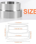 Dimensions of LS Swap Flexplate Adapter Spacer For TH400 TH350 700R4 Flywheel Torque Hub Transmission Crank Sleeve Gearhead