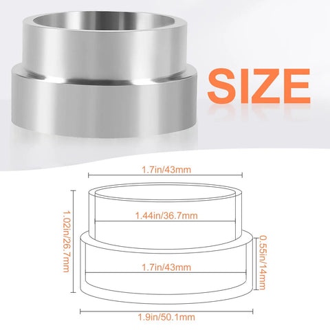 Dimensions of LS Swap Flexplate Adapter Spacer For TH400 TH350 700R4 Flywheel Torque Hub Transmission Crank Sleeve Gearhead