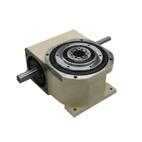 Cam Indexer Offers Rock Solid Stability And Ultra Smooth 15 Second Rotation In A Compact Design with metal and plastic construction.