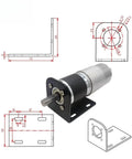 Beefy Torque Planetary Gearbox For 775 DC Motor with 42mm size and mounting dimensions