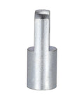 Air Cylinder Rod Clevis End I Type Connector With M8x1.25 Female Thread And 42mm Length, Beefy Alloy Construction, Pneumatic System Accessory, Pack Of 2, For Industrial Machinery And DIY Projects, silver alloy clevis end