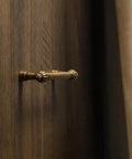 Antique Brass Zinc Alloy Cabinet Pulls Three And Three Quarter Inch Hole Center Vintage Drawer Handles For Kitchen Cupboard Bathroom Dresser Cabinets Hardware With Classic Vibe And Easy Grip Design To Elevate Any Room on a wooden surface.