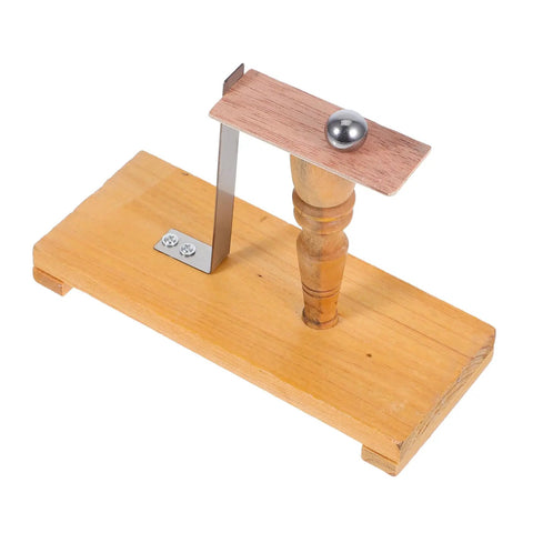 Inertia Demonstrator Pendulum For Science Classroom Teaching And Newtonian Mechanics Experiments Tool Perfect For Middle School High School And University Lab Gear, wooden base and metal fittings.