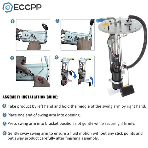 Fuel Pump Replacement For Ford F150 And F250 1999 2003 2004 Heritage 4.2L 4.6L 5.4L Naturally Aspirated Engines Reliable Fuel