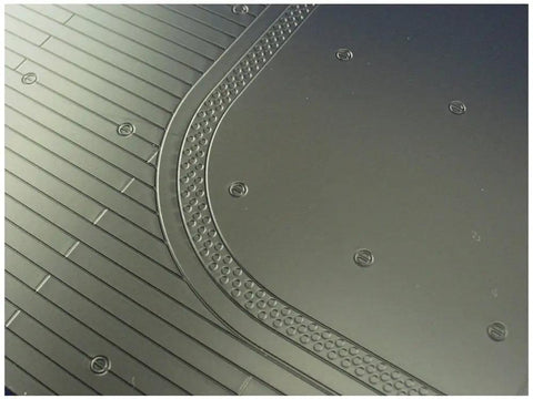 Close-up of Japanese Navy Aircraft Carrier Deck 1 To 48 Scale For WWII Model Kits, texture and details of Zuikaku Landing Deck Section.