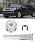 Chevy Door Hinge Detent Repair Kit Stainless Steel Door Hinge Pin Roller For K Series Trucks And SUV 2007 To 2011 Shaft Pin Sleeve Clamp Spring Replacement with SUV in background.