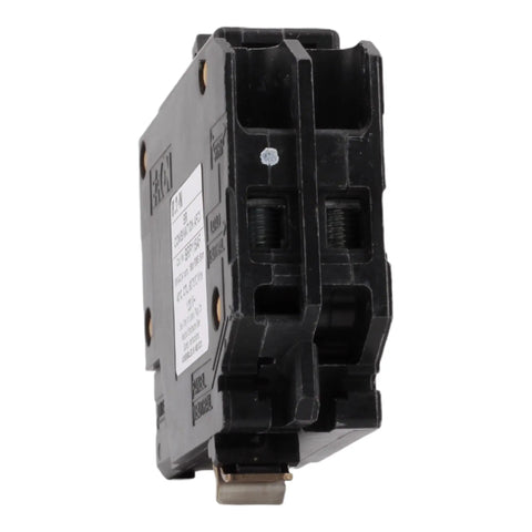 15 Amp Arc Fault Circuit Breaker AFCI Single Pole Plug On Neutral 120V AC 10kAIC UL Listed Home Electrical Safety Upgrade for Circuits and Outlets Today black breaker side view