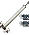 Heavy Duty Tapered Roller Bearing Puller Slick Inner Ring Remover For Motorcycle And Electric Vehicle Steering Column Precision Disassembly Kit showing 42CrMo claws and metal shaft.
