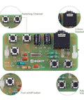 Hands On FM Radio Soldering Kit For Makers And Students 76MHz 108MHz Build A Simple Radio Module circuit board diagram