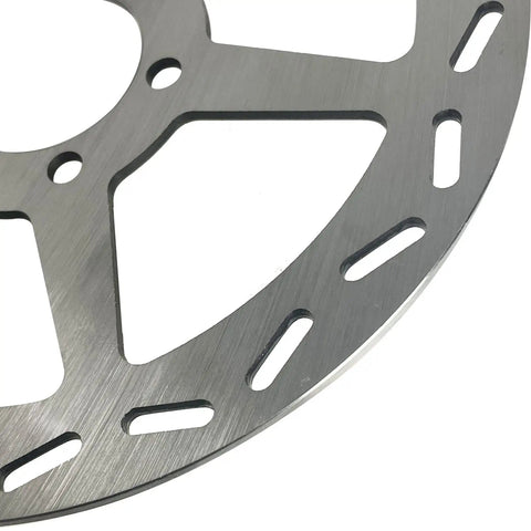 Close-up of rear brake disc rotor for Motovox MBX10 MBX11 Baja Doodle Bug DB30 Blitz Racer Coleman CT100U CC100X