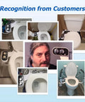 Customer images of Hot And Cold Bidet Attachment For Toilet Ultra Slim Design With Warm Water Non Electric Adjustable