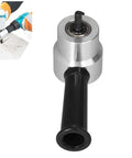 Double Head Metal Cutting Drill Attachment With 360 Degree Adjustable Handle for cutting iron, stainless steel, aluminum.