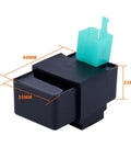5 Pin AC CDI Box for GY6 Engines 50cc 70cc 90cc 110cc 125cc 150cc 160cc No Rev Limiter, showing dimensions and connector view.