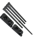 Quick-Release Aluminum Camp Table Legs With Telescoping Design And Stable Feet For On-The-Go Backpacking