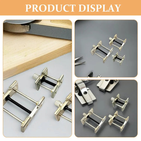 Adjustable Watch Movement Fixture Clamp Holder And Straightforward Repair Tool Built For Weekend Hobbyists Demanding Foolproof Clamping Force And Snappy Tweaks During Routine Clock Maintenance Or Bench Projects