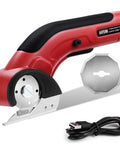 Katerk Cordless Electric Cardboard Cutter 4.4V High Torque Scissors For Crafters And Movers Easy Cut Thru Corrugated Box Recycling Tool with blade and charger