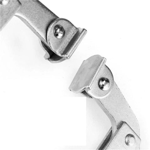 Mini Locking Pliers Set For Woodworking And Welding, C Clamp Pincer With Swivel Jaw, Tenon Locator Pad, Alloy Steel Hand Tool With Serious Grip For Clamping, Twisting And Fine Detail Work