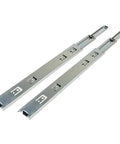 10 Inch Full Extension Drawer Slides, Side Mount, Stainless Steel Ball Bearing, Heavy Duty 100 Lb Capacity, 2 Pack For File Drawers