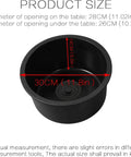 Stainless Steel Kitchen Sink With Black Faucet For Small Kitchens Built Tough Undermount Or Drop In Single Basin Mini Bar Sink 11.8 Inch Wide Ideal For Busy Homes Apartments, shown with dimensions