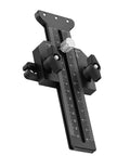 Woodworking Cutting Guide With Bidirectional Scale And Dual Locking Sliders for T Track Workbenches and Table Saws Easy Install